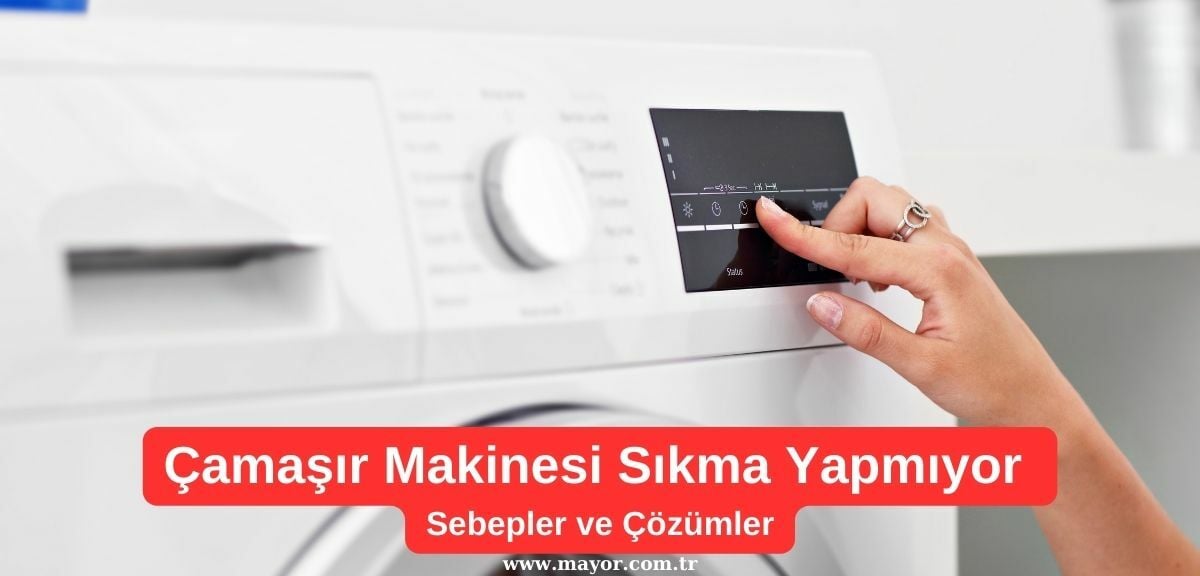 Electrolux Çamaşır makinesi su boşaltıyor sıkma yapmıyor